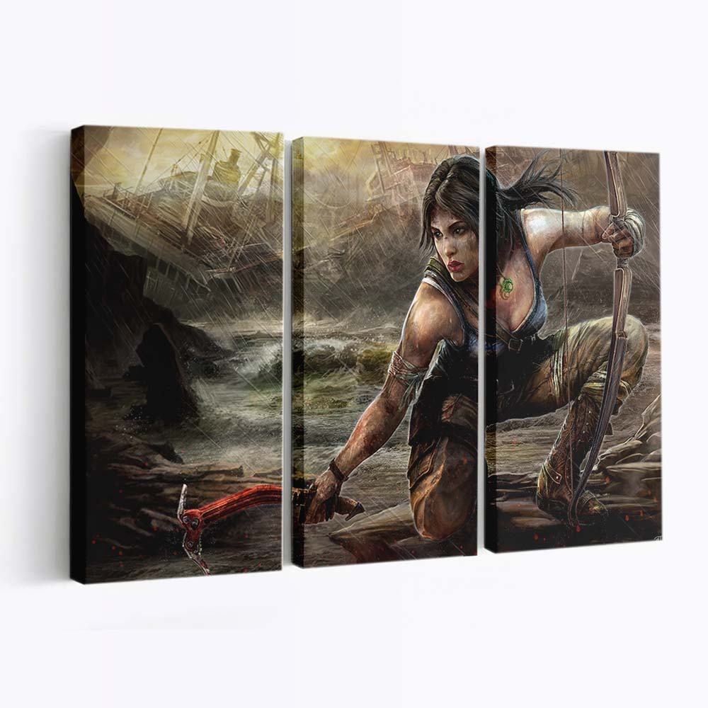 tomb raider 5k art km